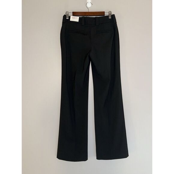 Express Correspondent Black Dress Pants Trouser Flare Office Classic Career Sz 2 - Picture 5 of 16